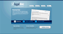 Desktop Screenshot of legaldoc.com.ar